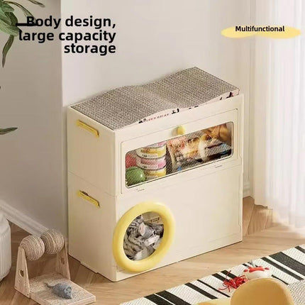 Multifunctional Household Storage Box for Pets Organizers Storage Container