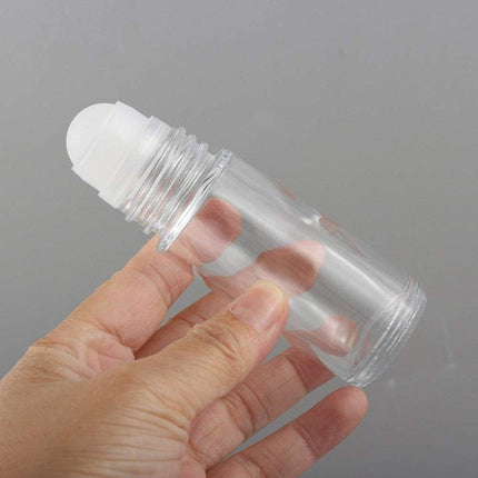 16X Clear Glass Roll On Bottle 30ml Extra Large Roller Ball Perfume Oil Underarm