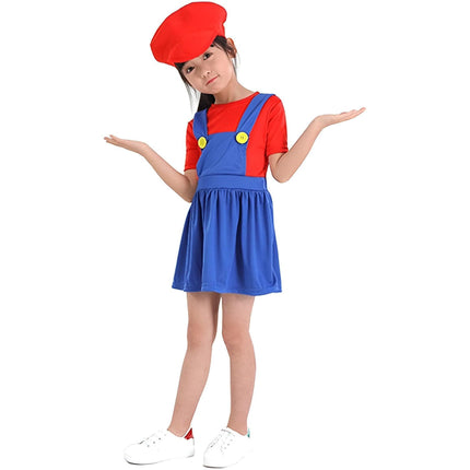 Super Mary Clothes Children's Adult Costumes - Aimall