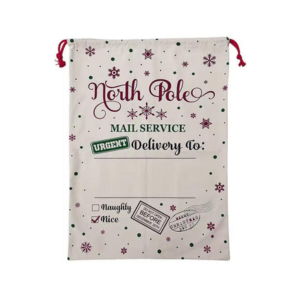 Large Christmas Sacks Jumbo Large Santa Gift Sack Bag Gifts Stocking Present Bag