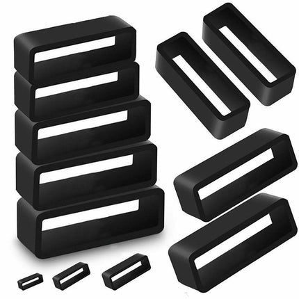 4/8pcs Watch Silicone Gel Ring Bracelet Rubber Bands for Men Women Fashion