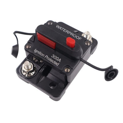 Waterproof Car Circuit Breaker Fuse Reset 30-300A AMP 12V-48V DC Car Boat IP67 - Aimall