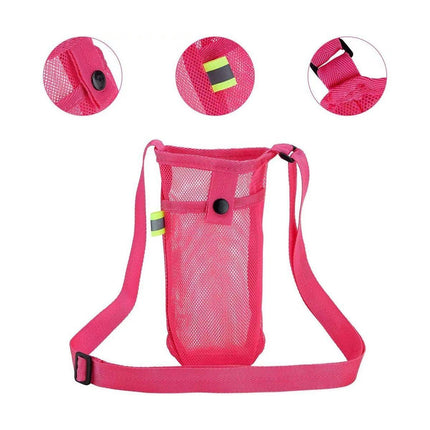 4PCS Outdoor Travel Water Bottle Holder Bag Hanging Pouch for Camping Hiking