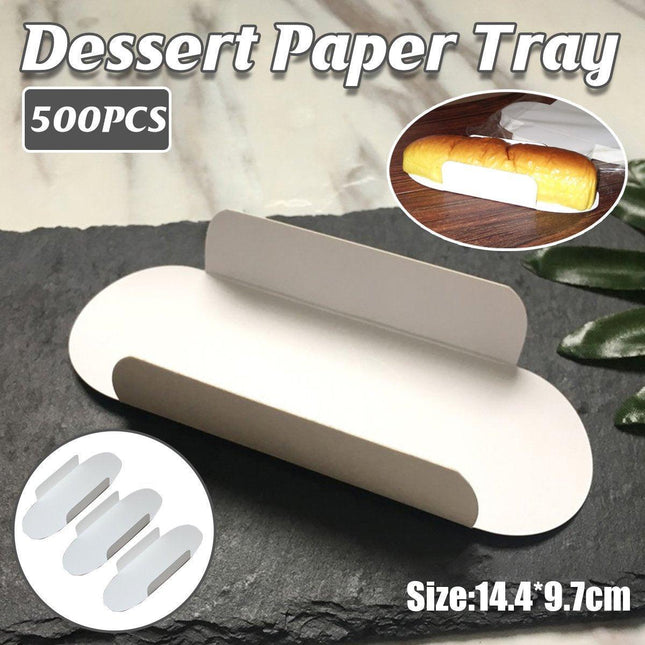 500pcs Dessert Paper Holders for Cupcakes Muffins Pastries Bakery Supplies