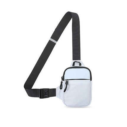 Sports Chest Bag Crossbody Backpack Mini Fashion Satchel for Outdoor Travel