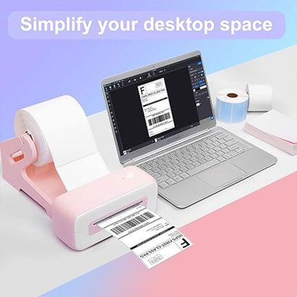 Pink Label Paper Holder Organizer Stand for Office Desk Shelf Storage Solution