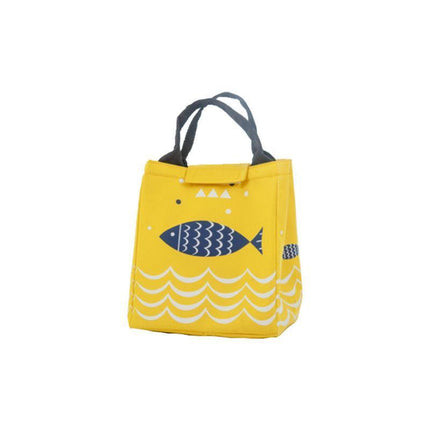 Portable Insulated Thermal Cooler Lunch Box Carry Tote Picnic Case Storage Bag 23.5x20x17cm - Aimall
