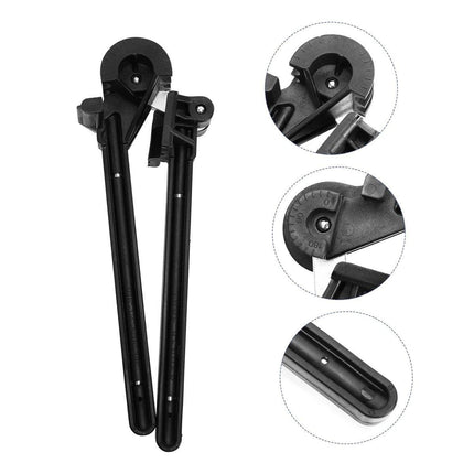 180 Degrees Tube Pipe Bender 4 in 1 for Brake Line Tubing 3/16 1/4 5/16 3/8