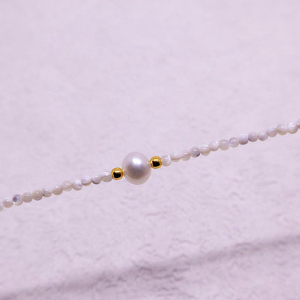 2mm Very Fine Pearl Bracelet Adjustable Strand Elegant Jewelry for Women Fashion