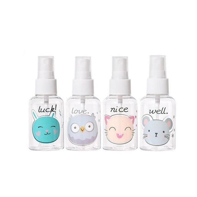 50ML Clear Travel Transparent Plastic Perfume Atomizer Empty Spray Bottle Gifts - Aimall