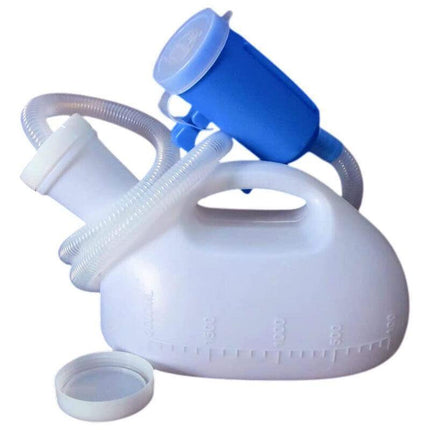 2000ML Portable Male Men Car Urinal Urine Pee Bottle Camping Travel + 1.2M Tube - Aimall