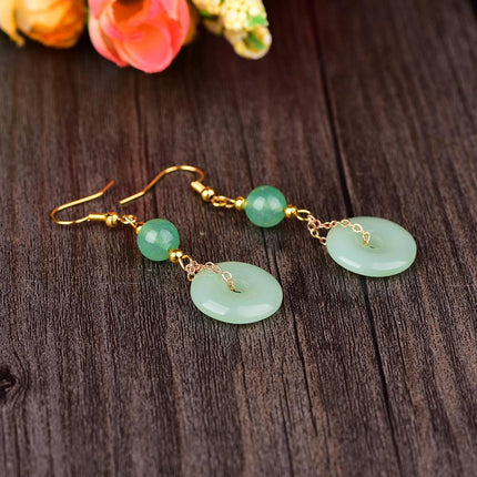 Women Earrings Fashion Dangle Earrings Chinese Style Earring Retro Drop Earrings - Aimall