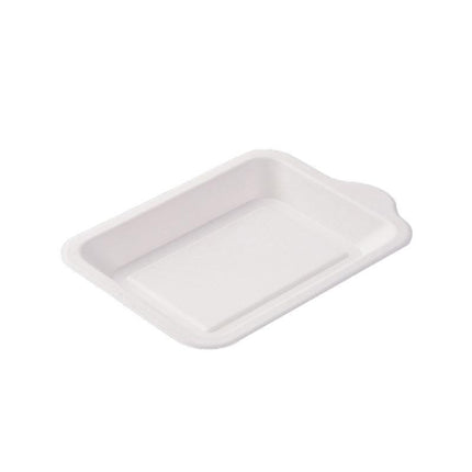 500x Heavy Duty Disposable Party Dinner Plates Square Plate Bowl Catering Eco Friendly Plastic Disposable Plates - Aimall