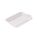 500x Heavy Duty Disposable Party Dinner Plates Square Plate Bowl Catering Eco Friendly Plastic Disposable Plates - Aimall