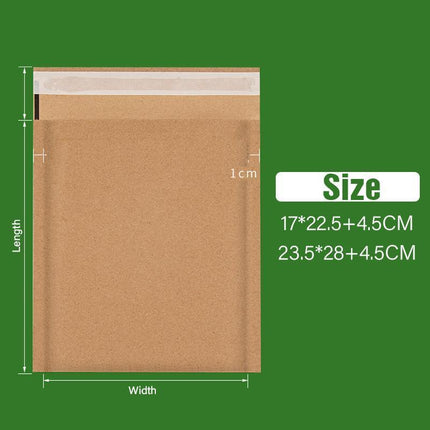 100PCS Honeycomb Wrap Bags Kraft Paper Cushion Eco Friendly Protective Wrapping - Aimall