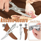 Stainless Steel Kitchen Scissors Multipurpose Ultra Sharp Utility Shears Tool