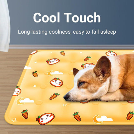 Cooling Ice Mat for Pets Summer Dog and Cat Cooling Pad Comfortable Pet Bed
