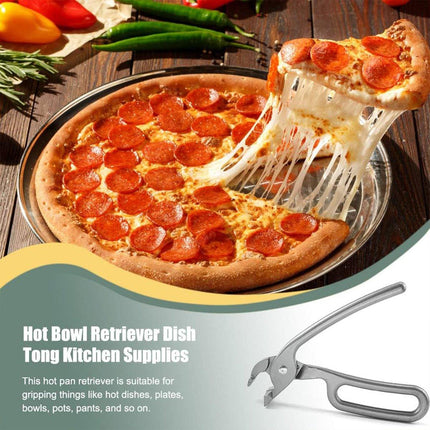 Anti Scald Pizza Tray Clamp Oven Tongs Baking Tray Clamp Hand Pickup Tool