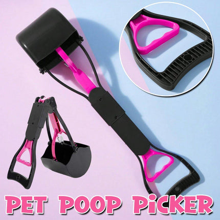 Long Handle Pet Waste Picker Durable Dog Poop Picker Easy Use Waste Removal Tool