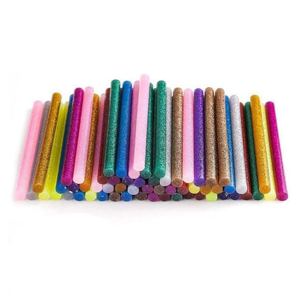 50-300Pcs Colored Glitter Hot Melt Glue Gun Sticks For Arts Craft Wedding Card - Aimall