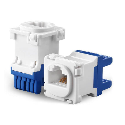 12/24PCS Clipsal Compatible Style CAT6 RJ45 8P8C Network Data Jack Mech Insert - Aimall