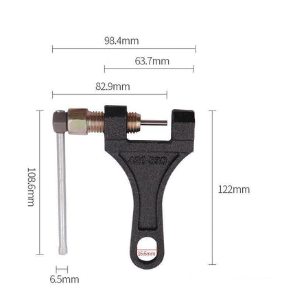 420 428 520 525 530 Chain Breaker Splitter Cutter Removal Repair Motorcycle Bike - Aimall
