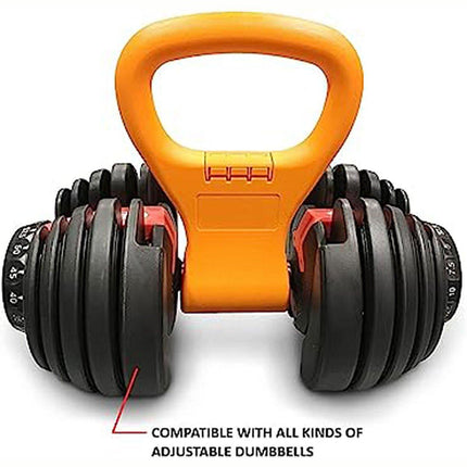 Comfortable Kettlebell Grip Adjustable Clamps Handle Dumbbells to Kettlebells