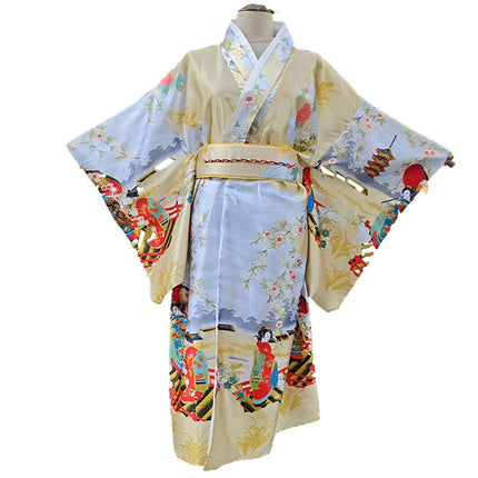 kimono Japanese lapel large size cardigan female formal dress Halloween - Aimall