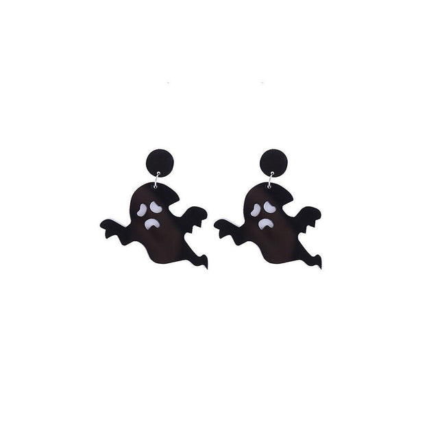 Halloween Ghost Earrings Punk Style Jewelry for Women Gothic Fashion Accessories