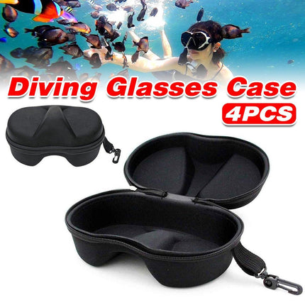 4pcs Diving Goggle Case Ski Mask Storage Box for Goggles Glasses Organiser