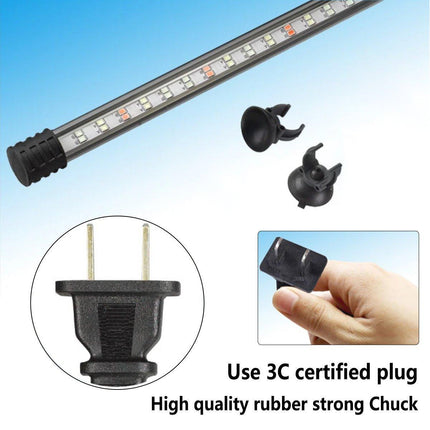 Aquarium Fish Tank Light LED Waterproof Full Spectrum Aqua Lamp RGB