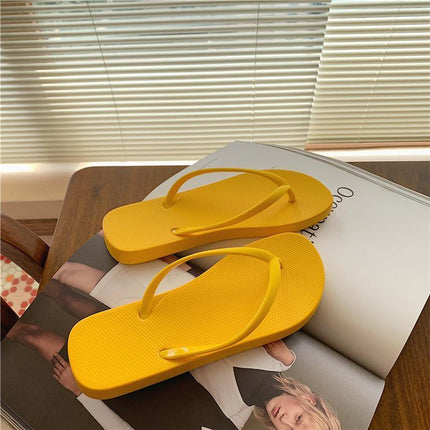 Slippers For Women Casual Fashion Bohemian Beach Shoes Flip Flops Flat Shoes - Aimall
