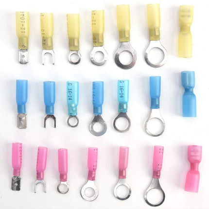 240PCS Heat Shrink Wire Connectors Electrical Crimp Marine Automotive Terminals - Aimall
