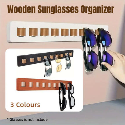 Wall Mount Glasses Storage Rack for Sunglasses Organizer Home Display Rack
