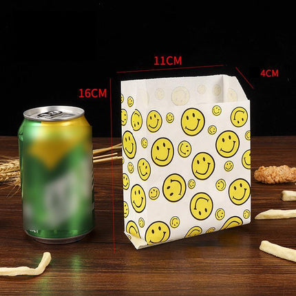 1000PCS Oil-proof Takeaway Paper Bags for Premium Takeout Supply - Aimall