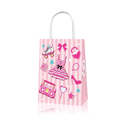 Barbie Kraft Bag With Rope