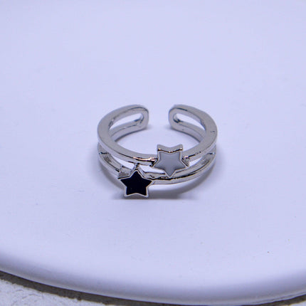 Adjustable Open Finger Ring Elegant Design Fashion Jewellery for Women Gifts