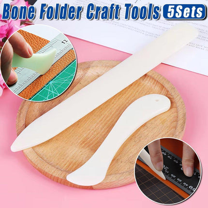 5Sets Leather Shaping Knife DIY Crimping Tool Trimmer Sealing Edge Cutter Kit