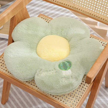 Cute Sunflower Floor Cushion Soft Chair Pad Summer Office Student Seat Pillow