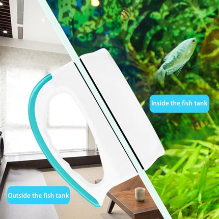 Magnetic Fish Tank Brush Algae Magnet Aquarium Cleaning Glass Aquatic Cleaner - Aimall