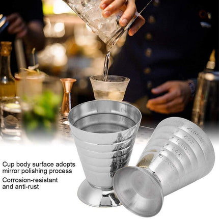 75ml Stainless Steel Bartending Measuring Cup Multifunctional Cocktail Jigger