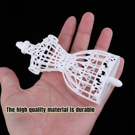 10PCS Doll Model Display Stand Hollow Out Handmade DIY Wedding Dress Design