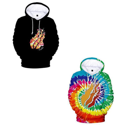 150CM Kids Boys Prestonplayz Flame Hoodie Sweatshirt Jumper Tops Gift 5-10 yrs - Aimall