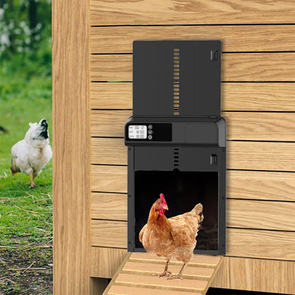 Automatic Induction Electric Stainless Steel Coop Door Intelligent Timer Control