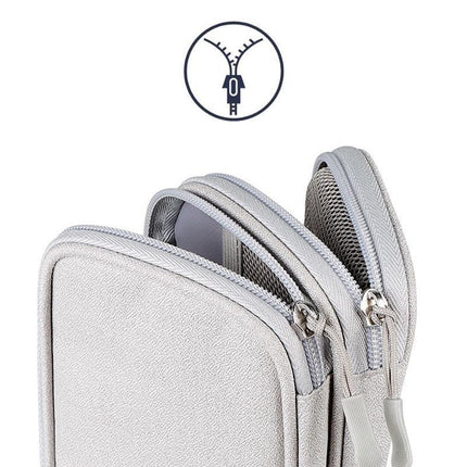 Electronic Accessories Cable Bag Organizer Travel Pouch Storage Cases Charger - Aimall