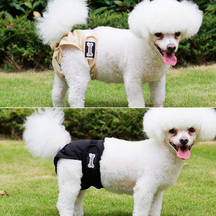 Female Dog Puppy Nappy Diapers Wrap Band Sanitary Pants Underpants XS-XL OZ Pink - Aimall