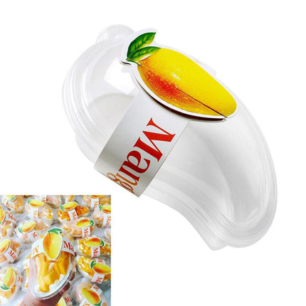 100PCS Clear Cake Boxes for Mousse Fruit Mango Layered Desserts Ice Cream Pastry