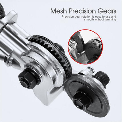 Electric Drill Plate Cutter Sheet Metal Nibbler Precise Cutting Shears Cutter - Aimall