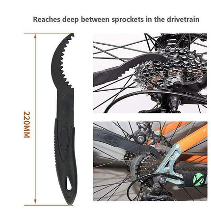 Bicycle Chain Cleaner Bike Wash Tool Cycling Scrubber Wheel Cleaning Brushes - Aimall