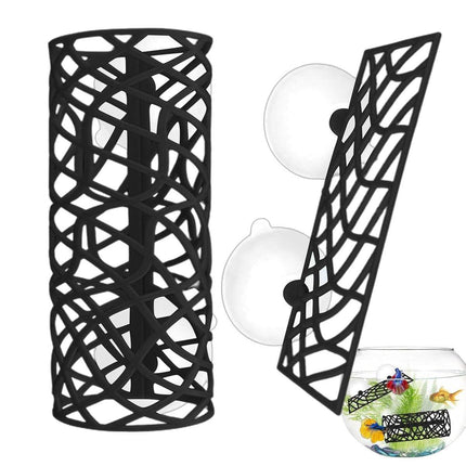 Aquarium Fish Resting Tunnel Hiding House for Betta Shrimp Small Fish Tank Decor